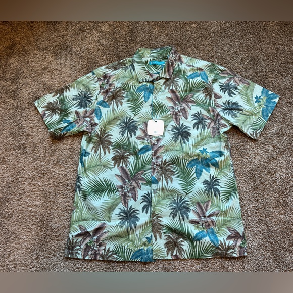 Tori Richard Honolulu Short Sleeve Button up Shirt Size L - Picture 1 of 9